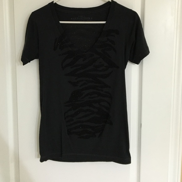 Black affliction t shirt