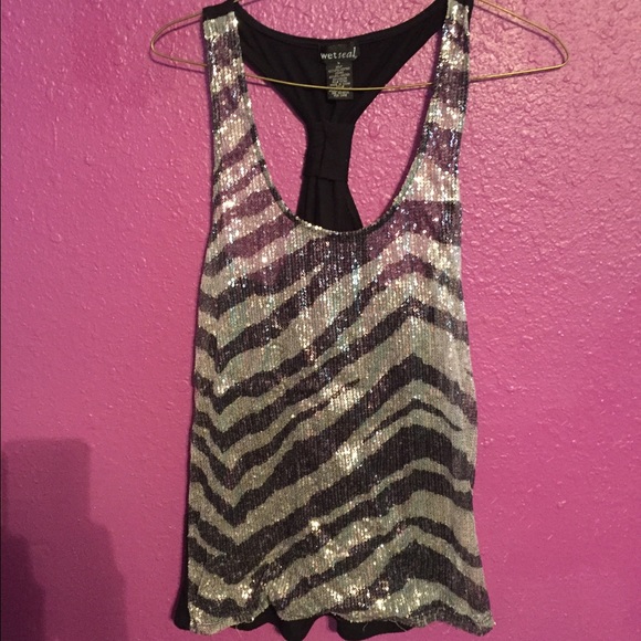 Razor back tank top