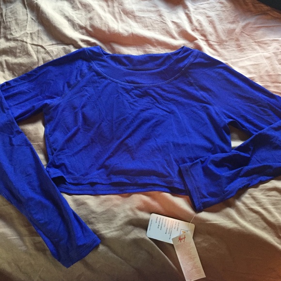 Crop top rash guard