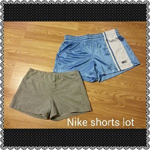 * LOT OF 2 NIKE FitDry Shorts * Girls size Med