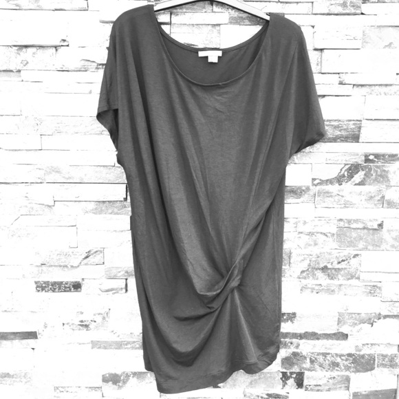 Vince Black Twisted Tee