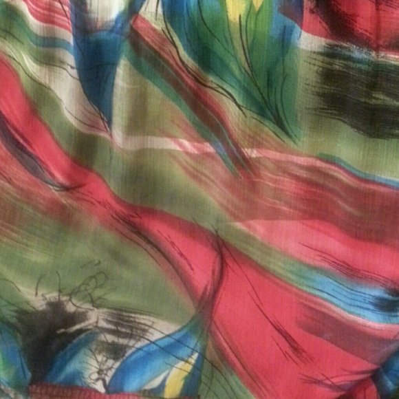 Floral one strap top - Picture 3 of 3