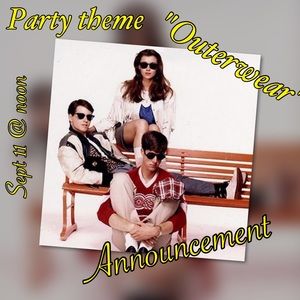 Tomorrow is Party 🎉Time
