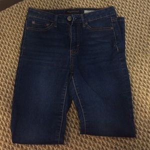 High waisted jegging