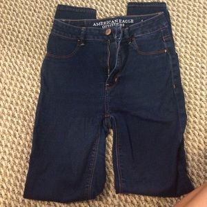 American Eagle sky high jegging