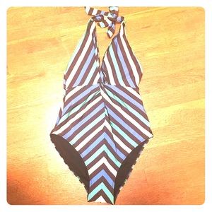 🆕 Cosabella retro chevron swimsuit Sz M