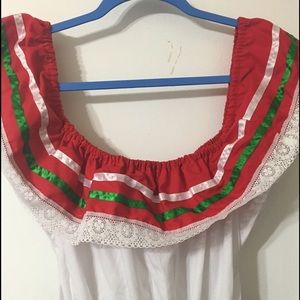 Authentic Mexican dress.