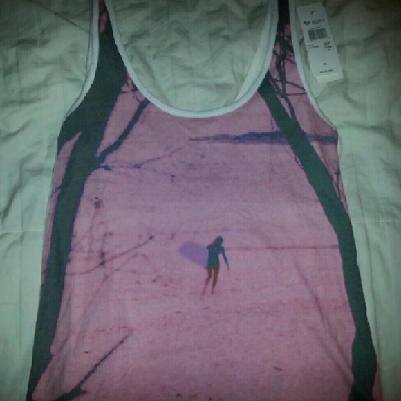 Roxy Surfer in the PinK SuNSeT TanK Top- NWT - Picture 3 of 3
