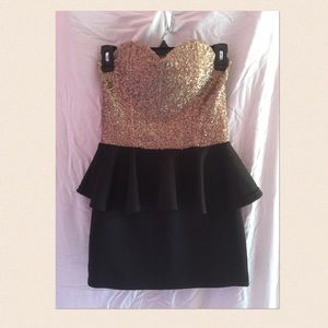 Gold Dress