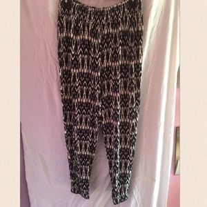 Black and White pants