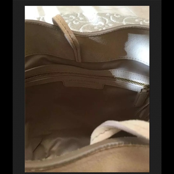 NEW ALBERTA FERRETTI SUEDE & LEATHER FRINGE TOTE - Picture 4 of 4