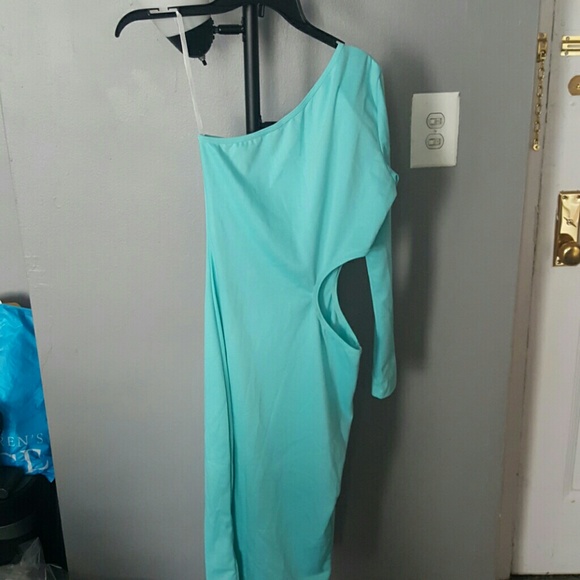 SEXY OCEAN BLUE DRESS!!!