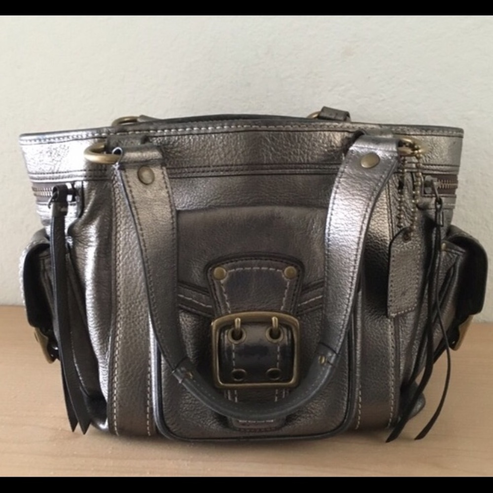 ⛔️SOLD⛔️ RARE Coach Leather Tote Satchel Bag