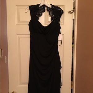 Black formal dress