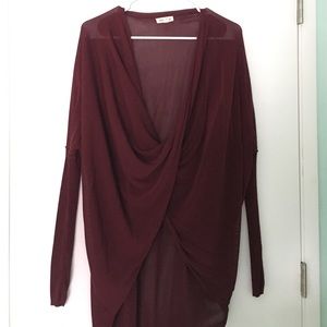 Silence + Noise criss cross long sleeve