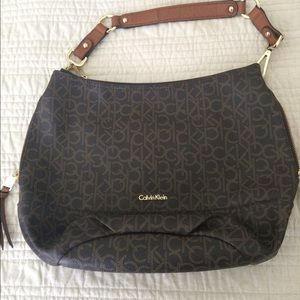 Calvin Klein Hudson Monogram Hobo Bag