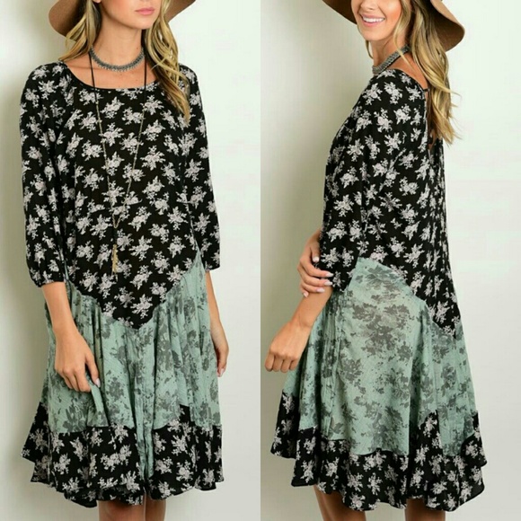 Floral Print Dress