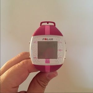 Polar FT4 fitness watch with band