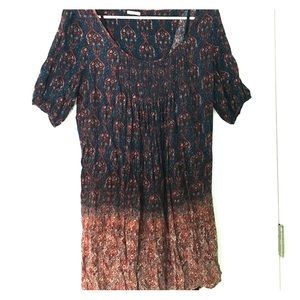 Ecoté mini dress (includes black slip)