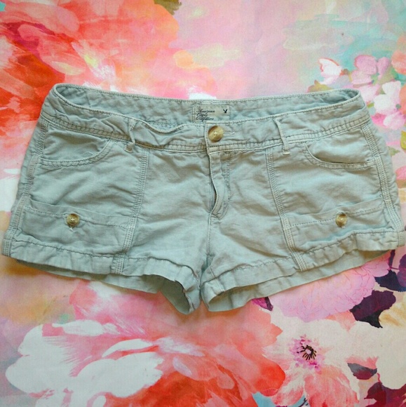 American Eagle Outfitters Pants - 3 for $10 AEO Blue/Grey Shorts