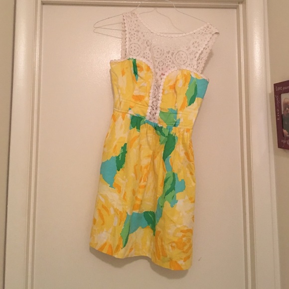 Yellow First Impressions Dress 00