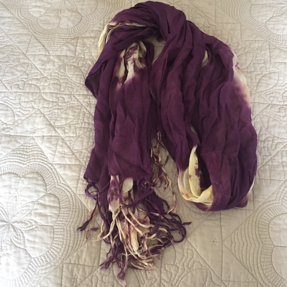 Tie dye scarf