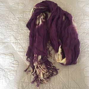 Tie dye scarf
