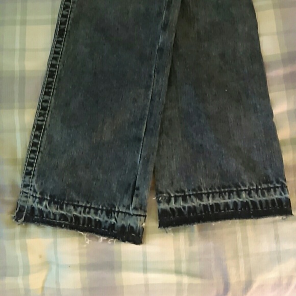 Mens Distressed Rocco Slim Fit Straight Leg Jeans - Picture 4 of 4