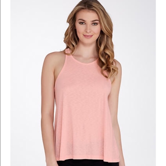 Free people long beach tank pink