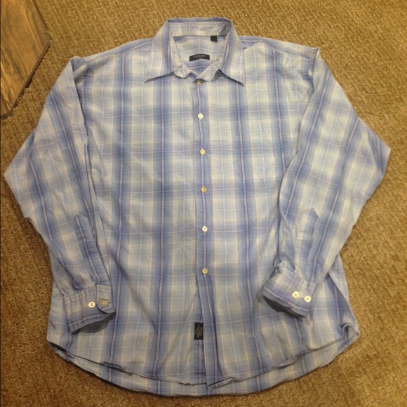 Burberry London Men's Dress Shirt Large