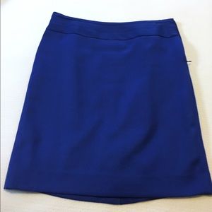 Blue Pencil Skirt from The Limited