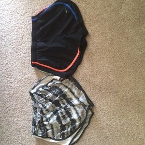 Lot of two Nike shorts