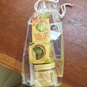 Burts bee hand care kit!