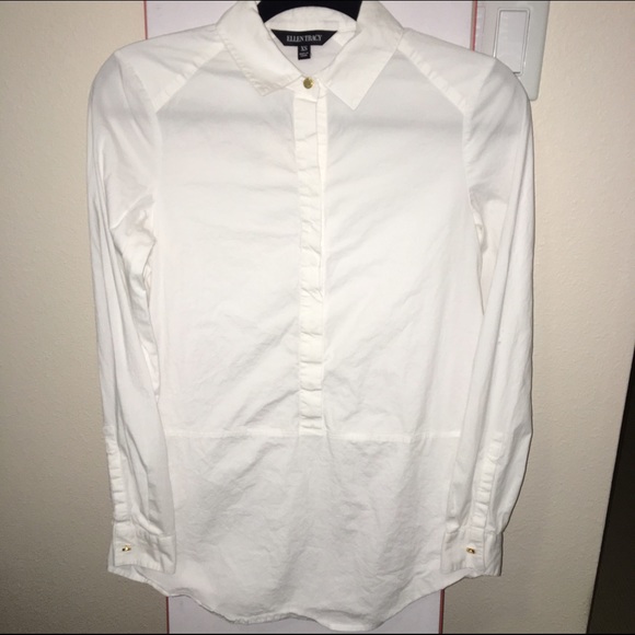 NWT Ellen Tracy Women's Fit n Flare Tunic Shirt