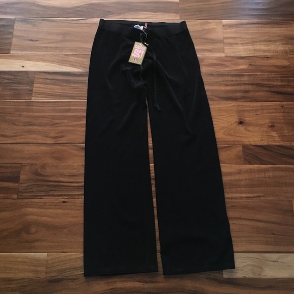 Juicy couture terry pants-black