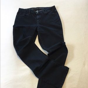 LC Lauren Conrad Dark Wash Straight Leg Jeans