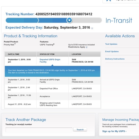 Shipping Label - Picture 1 of 2