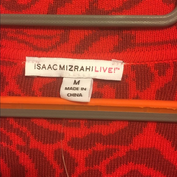 💕Isaac Mizrahi Soft cardigan, M. Like new💕 - Picture 2 of 3