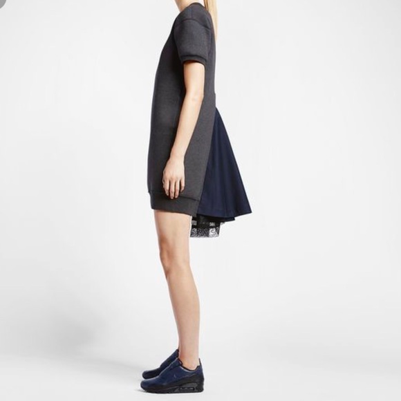 Nike Lab Sacai Tech Fleece Dress - Picture 3 of 4