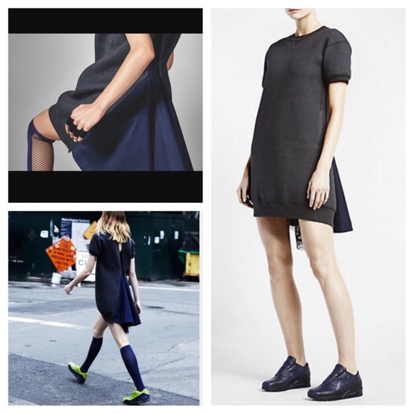 Nike Lab Sacai Tech Fleece Dress - Picture 4 of 4