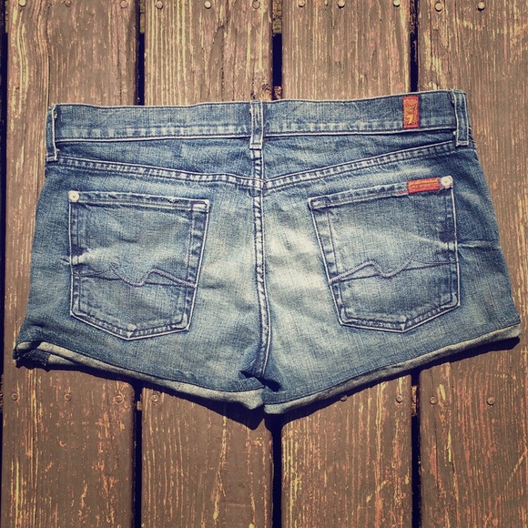 7 for all mankind shorts