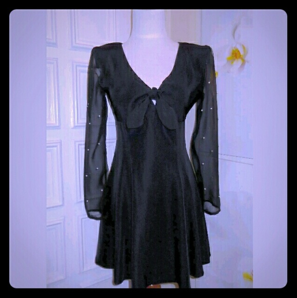 Black Vintage Party Dress