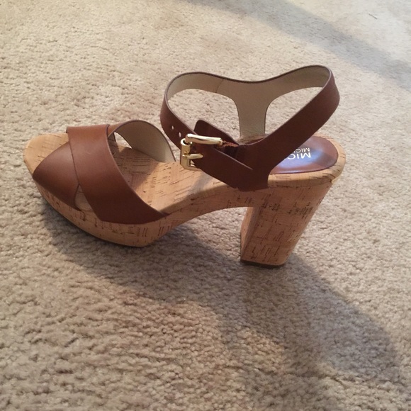 Leather Wedge Heels