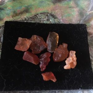 Natural Mexican orange fire opal