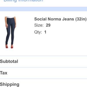 High Waisted Skinny Jeans