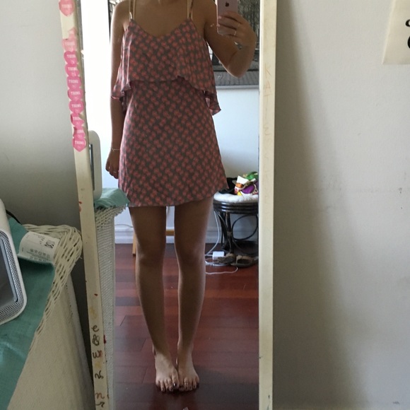 Planet blue dress