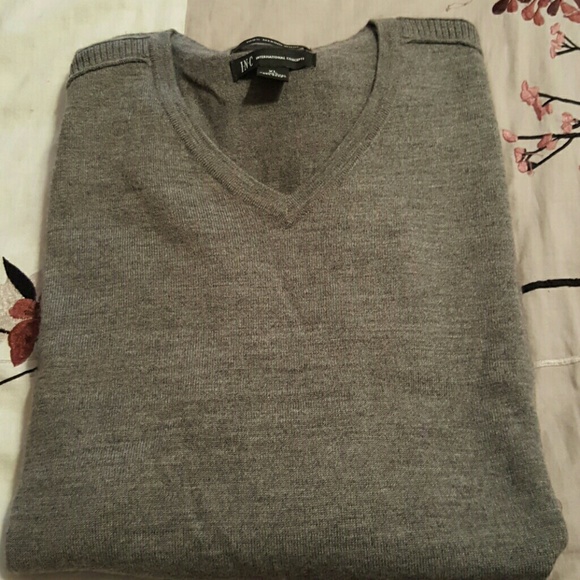 Gray v neck