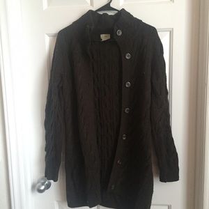🎊Donating- last chance Brown wool cardigan🎊