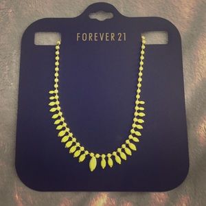 Glam florescent necklace