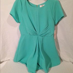 Girls Teal Rimper